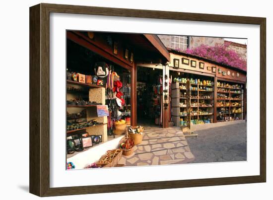 Gift and Craft Shop, Masca, Tenerife, Canary Islands, 2007-Peter Thompson-Framed Photographic Print