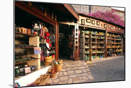 Gift and Craft Shop, Masca, Tenerife, Canary Islands, 2007-Peter Thompson-Mounted Photographic Print