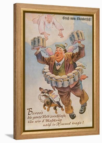 Gift of Octoberfest-null-Framed Stretched Canvas