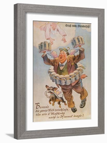 Gift of Octoberfest-null-Framed Art Print