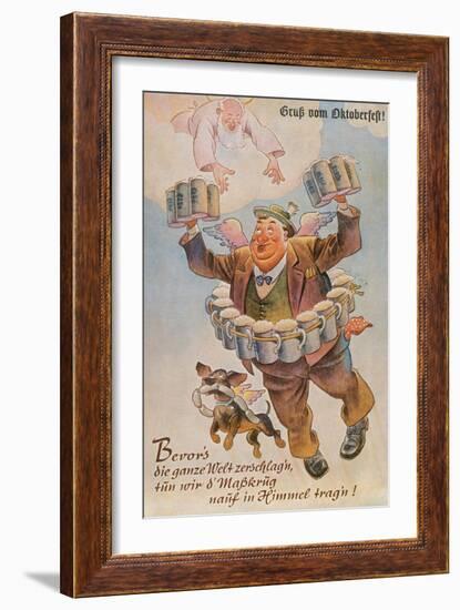 Gift of Octoberfest-null-Framed Art Print