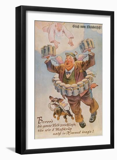 Gift of Octoberfest-null-Framed Art Print