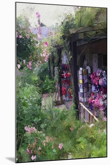 Gift Shop at Giverny-Sarah Butcher-Mounted Premium Giclee Print