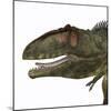 Giganotosaurus Dinosaur Head-Stocktrek Images-Mounted Art Print