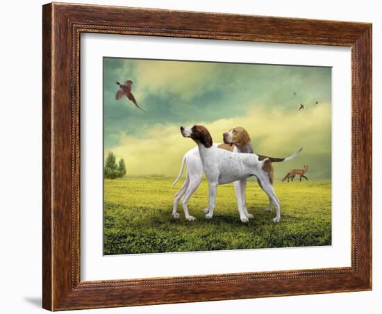 Gigaopia-Lynne Davies-Framed Photographic Print