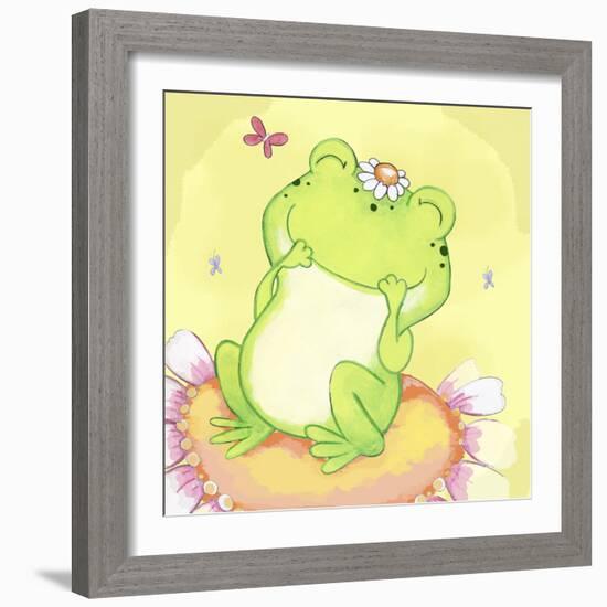 Giggles-Valarie Wade-Framed Giclee Print