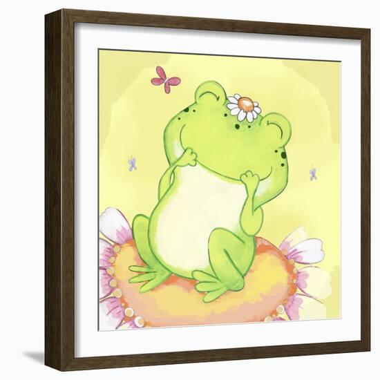 Giggles-Valarie Wade-Framed Giclee Print