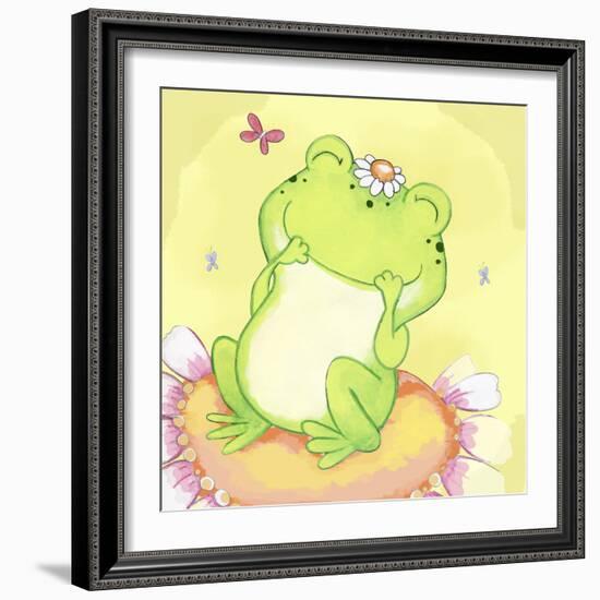 Giggles-Valarie Wade-Framed Giclee Print