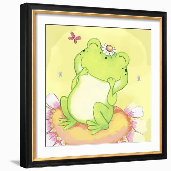 Giggles-Valarie Wade-Framed Giclee Print