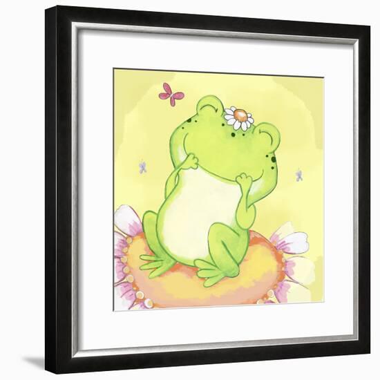 Giggles-Valarie Wade-Framed Premium Giclee Print