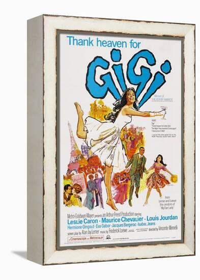 Gigi, 1958-null-Framed Premier Image Canvas