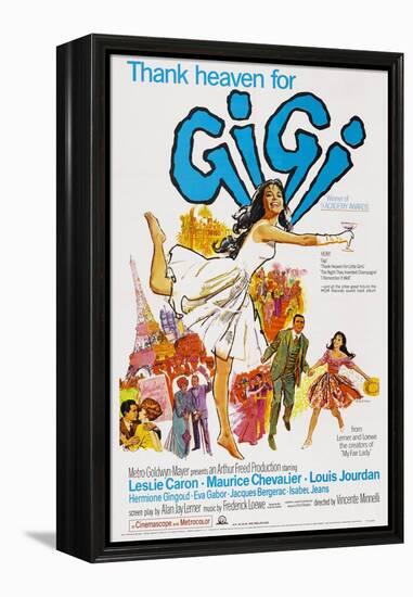 Gigi, 1958-null-Framed Premier Image Canvas