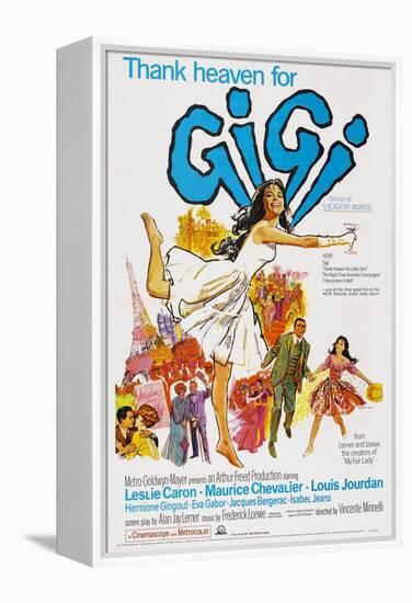 Gigi, 1958-null-Framed Premier Image Canvas