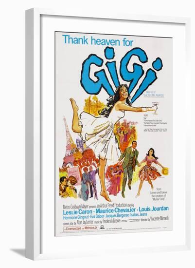 Gigi, 1958-null-Framed Giclee Print