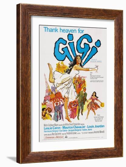 Gigi, 1958-null-Framed Giclee Print