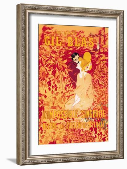 Gil Blas-Leonetto Cappiello-Framed Art Print