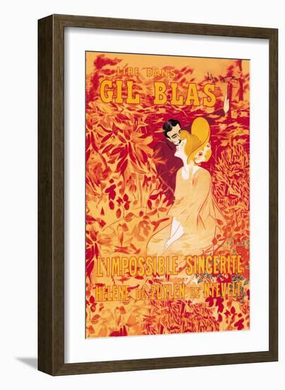 Gil Blas-Leonetto Cappiello-Framed Art Print