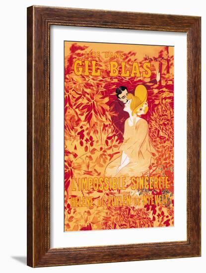 Gil Blas-Leonetto Cappiello-Framed Art Print