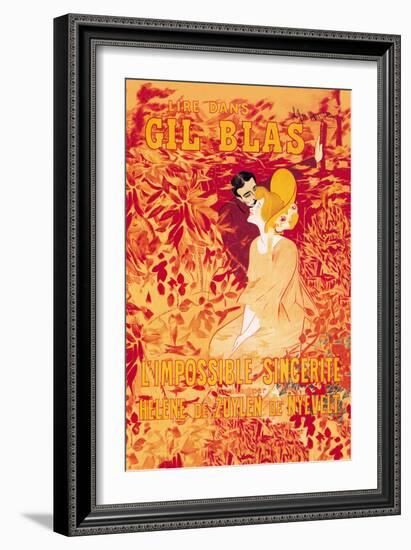 Gil Blas-Leonetto Cappiello-Framed Art Print