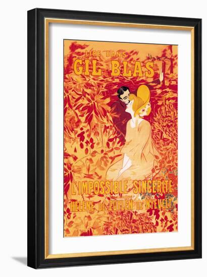 Gil Blas-Leonetto Cappiello-Framed Art Print