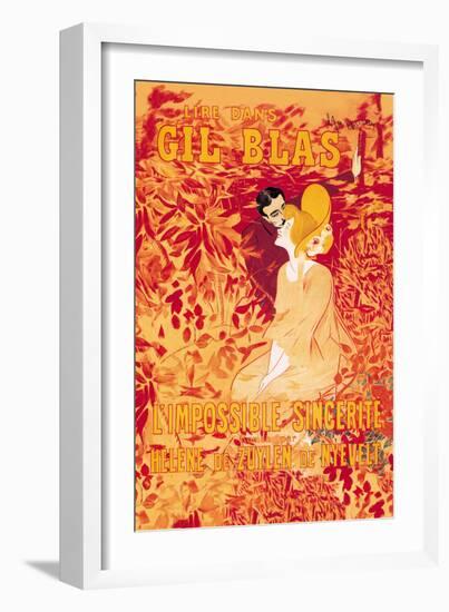 Gil Blas-Leonetto Cappiello-Framed Premium Giclee Print