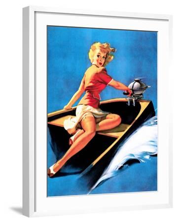 PIN-UPS ジル・エルブグレン See Worthy Pin-Up 1944' Art Print - Gil Elvgren | Art.com