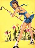What Hoe! Gardening Pin-Up 1940-Gil Elvgren-Art Print