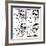 Gil, July 14, 1988-Keith Haring-Framed Giclee Print