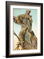 Gila Monsters-null-Framed Art Print