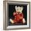 Gilbert, a Rare Steiff Dolly Bear with a Red Mohair Body and a White Face-Steiff-Framed Giclee Print