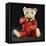 Gilbert, a Rare Steiff Dolly Bear with a Red Mohair Body and a White Face-Steiff-Framed Premier Image Canvas
