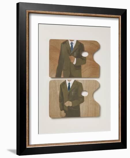 Gilbert and George Being Gilbert and George, 2016-Holly Frean-Framed Giclee Print