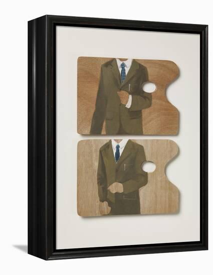 Gilbert and George Being Gilbert and George, 2016-Holly Frean-Framed Premier Image Canvas