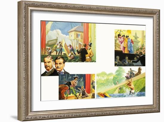 Gilbert and Sullivan-Severino Baraldi-Framed Giclee Print