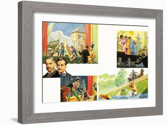 Gilbert and Sullivan-Severino Baraldi-Framed Giclee Print