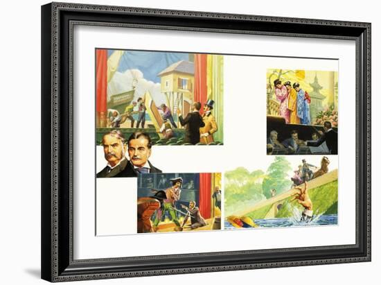 Gilbert and Sullivan-Severino Baraldi-Framed Giclee Print