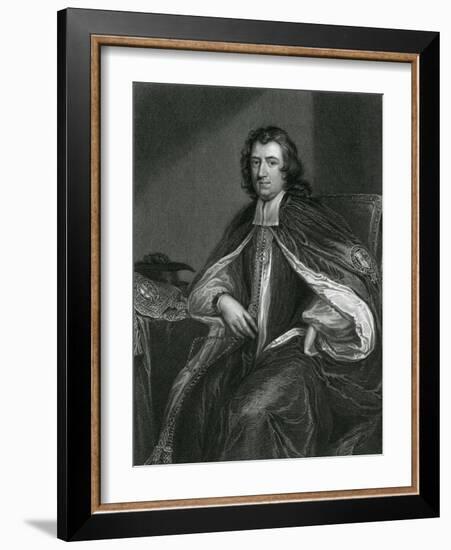 Gilbert Burnet, Kneller-Godfrey Kneller-Framed Art Print