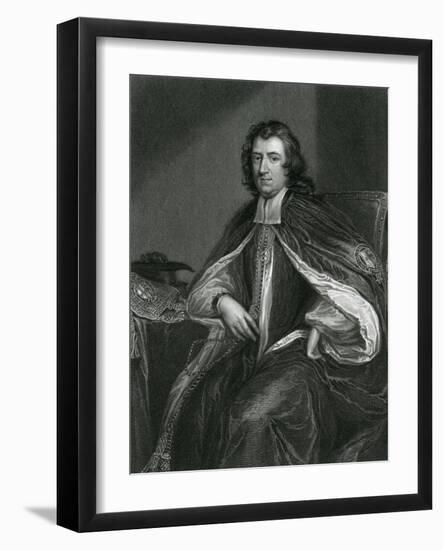 Gilbert Burnet, Kneller-Godfrey Kneller-Framed Art Print