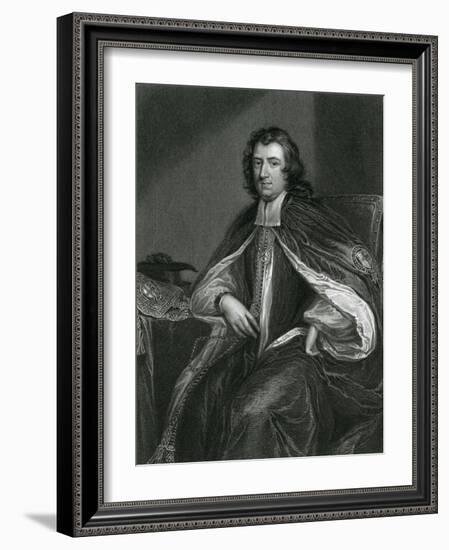 Gilbert Burnet, Kneller-Godfrey Kneller-Framed Art Print