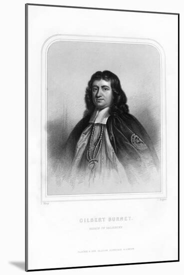 Gilbert Burnet, Scottish Theologian and Historian-J Rogers-Mounted Giclee Print