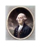 George Washington-Gilbert Stuart-Framed Art Print