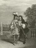 Shylock and Jessica from 'The Merchant of Venice', Act II, Scene II, 1830-Gilbert Stuart Newton-Premier Image Canvas