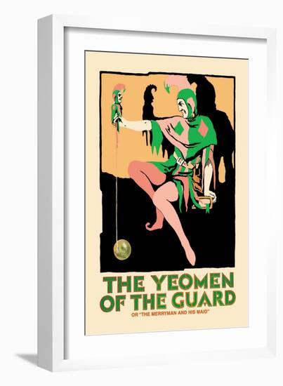 Gilbert & Sullivan: The Yeomen of the Guard (The Jester)-null-Framed Art Print