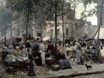 Le Carreau Des Halles, Paris, 1880-Gilbert Victor Gabriel-Mounted Giclee Print