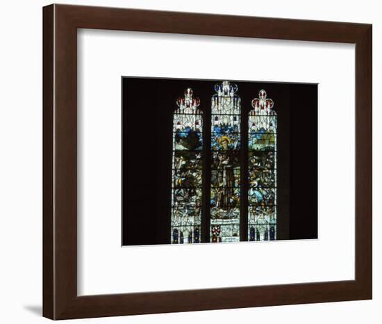 Gilbert White Memorial Window, Selborne Church, Hampshire, 20th century-CM Dixon-Framed Photographic Print