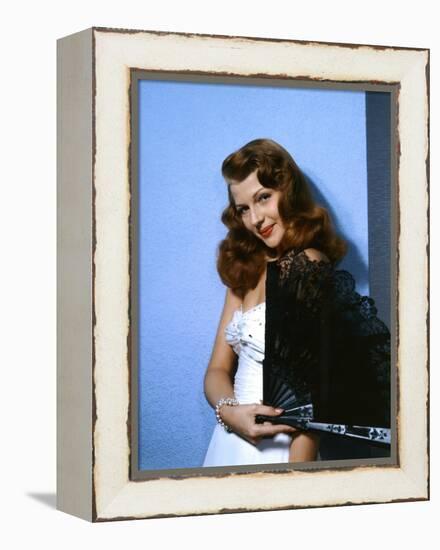 GILDA, 1946 directed by CHARLES VIDOR Rita Hayworth (photo)-null-Framed Stretched Canvas