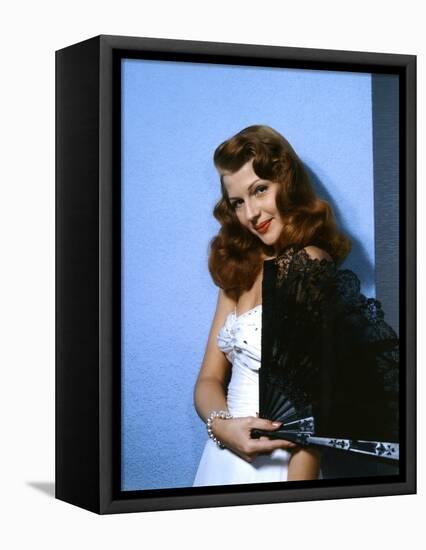 GILDA, 1946 directed by CHARLES VIDOR Rita Hayworth (photo)-null-Framed Stretched Canvas