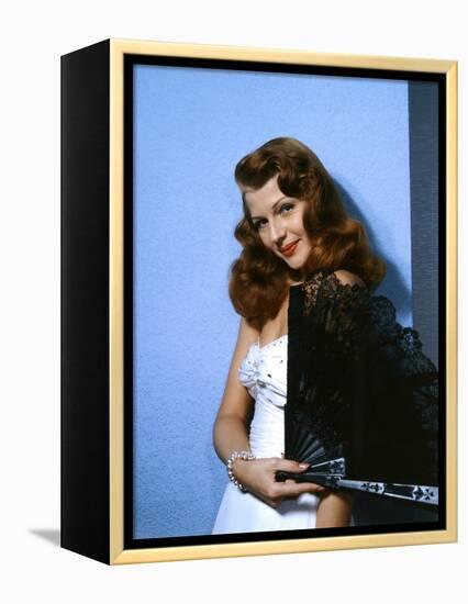 GILDA, 1946 directed by CHARLES VIDOR Rita Hayworth (photo)-null-Framed Stretched Canvas