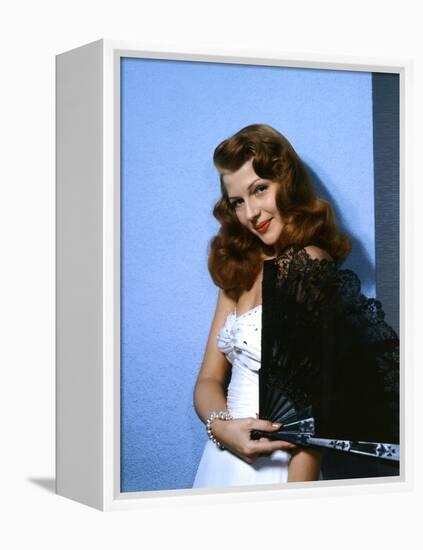 GILDA, 1946 directed by CHARLES VIDOR Rita Hayworth (photo)-null-Framed Stretched Canvas