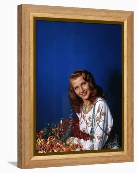 GILDA, 1946 directed by CHARLES VIDOR Rita Hayworth (photo)-null-Framed Stretched Canvas